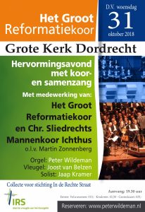 grote kerk van Dordrecht met het Groot Reformatiekoor