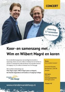 Grote kerk van Heusden samenzangavond met Wim en Wilbert