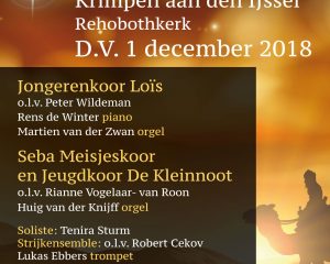 Rehobothkerk te Krimpen aan de IJssel kerstconcert