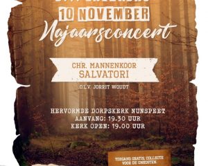 Salvatori geeft najaarsconcert in de Hervormde kerk van Nunspeet