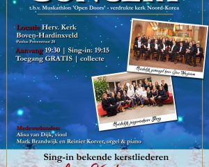 Hervormde kerk van Boven-Hardinxveld kerstconcert