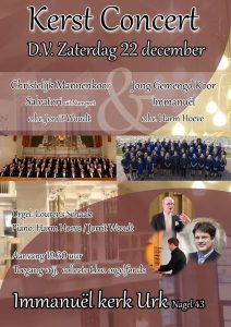 Immanuelkerk op Urk kerstconcert 22 december 2018