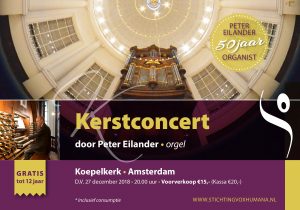 Koepelkerk te Amsterdam instrumentaal kerstconcert
