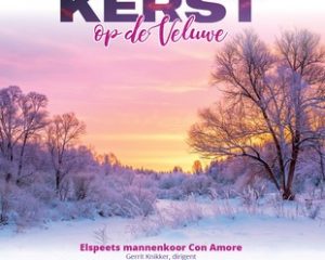 cd kerst op de veluwe van Elspeets mannenkoor Con Amore