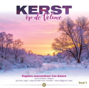 cd kerst op de veluwe van Elspeets mannenkoor Con Amore