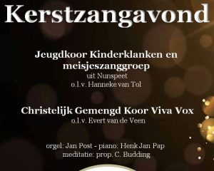 hervormde dorpskerk van Elspeet kerstzangavond met Viva Vox