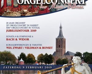 Grote kerk te Hasselt jubileumconcert Minne Veldman 25 jaar