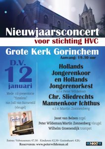 Hollands Jongerenkoor 9 geeft nieuwjaarsconcert in Gorinchem