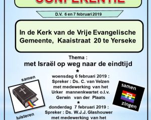 Maranatha conferentie bij Vrije Evangelische Gemeente te Yerseke