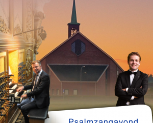 hersteld hervormde kerk te Elspeet met het Groot Veluws Mannenkoor