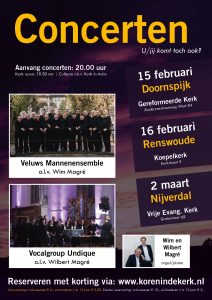 Koepelkerk te Renswoude concert met Magre