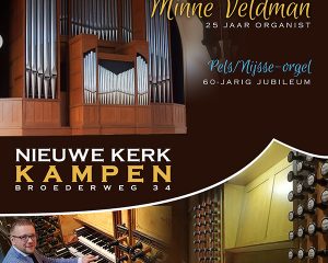 Nieuwe kerk te Kampen orgelconcert Minne Veldman