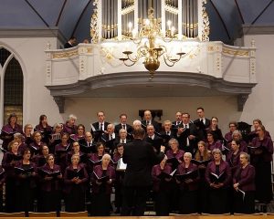 Oude kerk van Ede concert met psalmzangkoor Cresendo