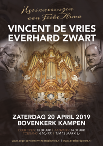 Bovenkerk van Kampen orgelconcert met Vincent de Vries