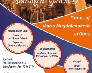 Maria Magdalenakerk in Goes oranjeconcert