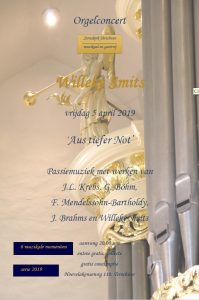 Sionskerk te Terschuur met organist Willeke Smits