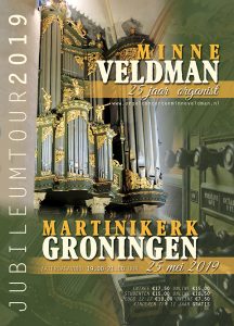 Martinikerk in Groningen met organist Minne Veldman