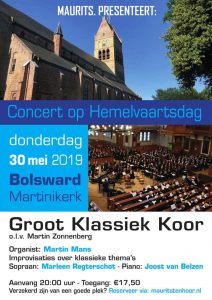 Martinikerk te Bolsward op hemelvaartsdag