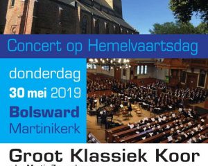 Martinikerk te Bolsward op hemelvaartsdag