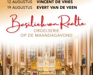 Evert van de Veen orgelconcert in de Basiliek van Raalte