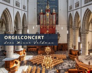 Sint Catharijnekerk te Brielle met organist Minne Veldman