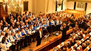 Grote kerk te Gorinchem concert met Shaare Zedekkoor