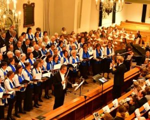 Grote kerk te Gorinchem concert met Shaare Zedekkoor