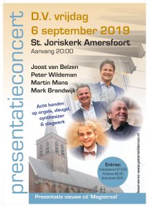 Cd Magistraal presentatieconcert in de Sint-Joriskerk van Amersfoort