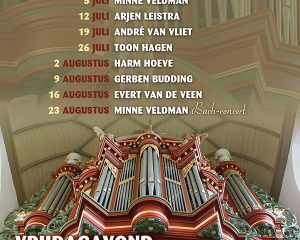 Grote kerk te Vollenhove orgelconcert met Minne Veldman