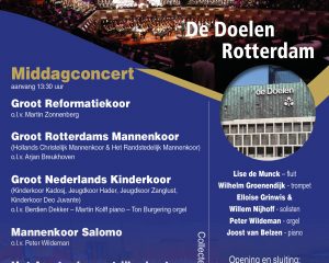 De Doelen van Rotterdam eindejaarsconcert middag 2019