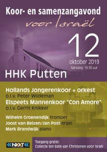 Het Hollands Jongerenkoor 10 geeft Jubileumconcert in Putten