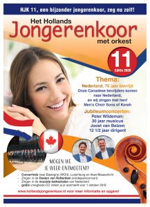 Hollands Jongerenkoor 11 gaat van start met ruim 400 zangers