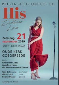 Oude kerk te Goerdereede cd presentatie His endless Love