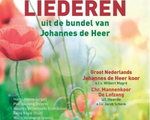 Cd Liederen uit de bundel van Johannes de Heer