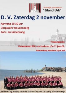 Dorpskerk te Woudenberg concert met Eiland Urk