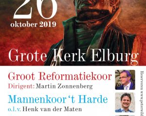 Grote kerk te Elburg reformatieconcert met Groot Reformatiekoor