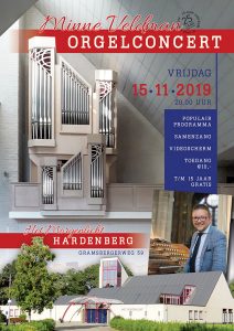 Het Morgenlicht te Hardenberg orgelconcert Minne Veldman