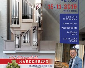 Het Morgenlicht te Hardenberg orgelconcert Minne Veldman