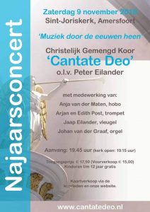 Sint-Joriskerk te Amersfoort met Gemengd koor Cantate Deo