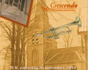 oude kerk te Lunteren psalmzangavond met Cresendo