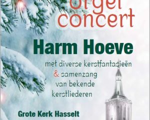 Grote kerk in Hasselt kerstconcert Harm Hoeve