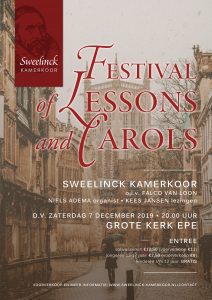 Grote kerk te Epe concert door Sweelinck Kamerkoor