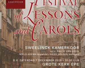 Grote kerk te Epe concert door Sweelinck Kamerkoor