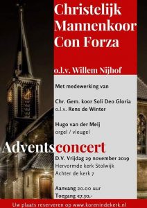 Hervormde kerk te Stolwijk adventsconcert