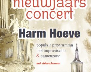 Nieuwjaarsconcert te Hasselt in de Grote kerk met Harm Hoeve