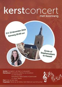 Grote kerk te Hasselt kerstconcert met koorzang