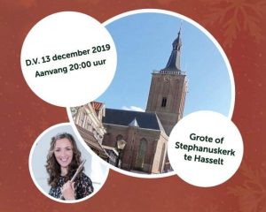 Grote kerk te Hasselt kerstconcert met koorzang