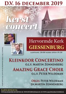 Hervormde kerk te Giessenburg kerstconcert