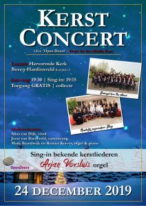 Kerstconcert Open Doors in Boven-Hardinxveld