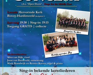 Kerstconcert Open Doors in Boven-Hardinxveld